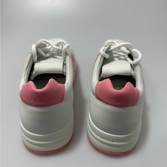 Givenchy G4 Lace-Up Sneakers White Pink Women’s EU 40/US 10 - Picture 3 of 8